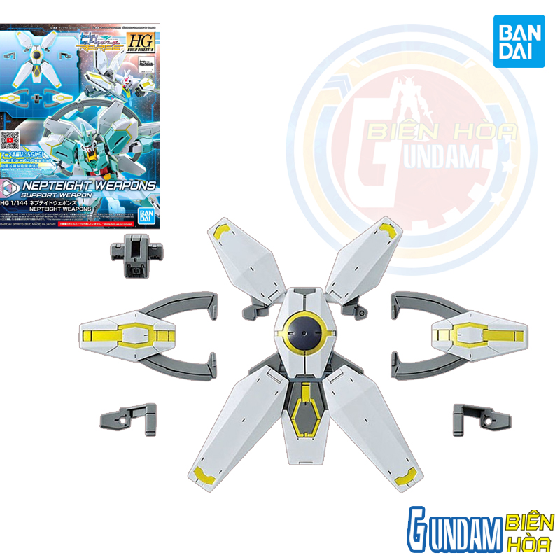 Mô hình lắp ráp phụ kiện HGBD:R 1/144 NEPTEIGHT WEAPONS