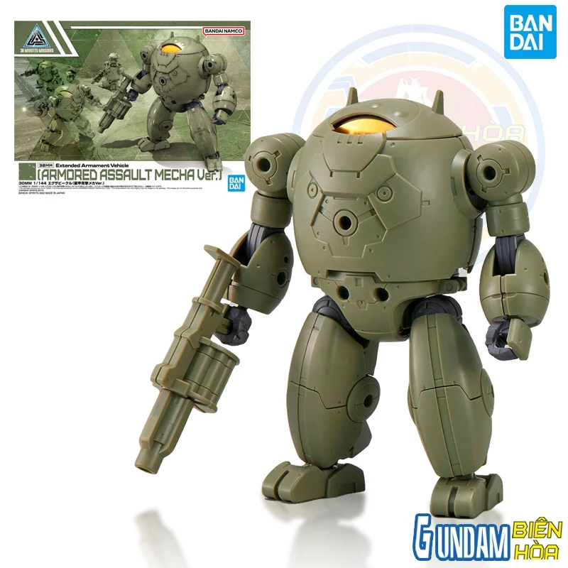 Mô hình lắp ráp  30MM 1/144 Extended Armament Vehicle (ARMORED ASSAULT MECHA Ver.)