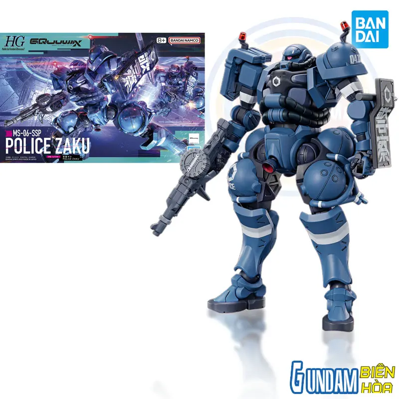 Mô hình lắp ráp HG 1/144 POLICE ZAKU