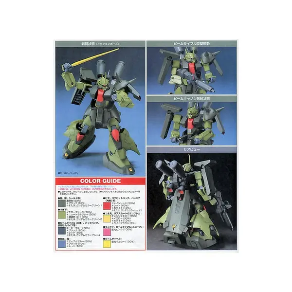 Mô hình lắp ráp 1/144 HGUC ZAKUⅢ CUSTOM