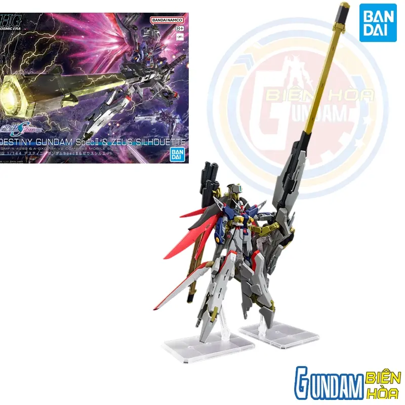 Mô hình lắp ráp HG 1/144 DESTINY GUNDAM SpecⅡ&ZEUS SILHOUETTE