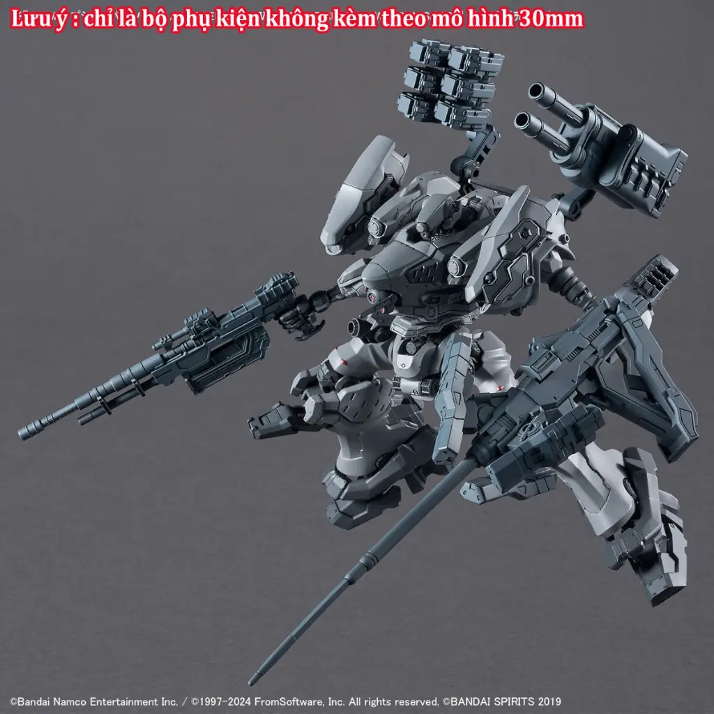 Mô hình lắp ráp phụ kiện 30MM OPTION PARTS SET ARMORED CORE Ⅵ FIRES OF RUBICON WEAPON SET 02