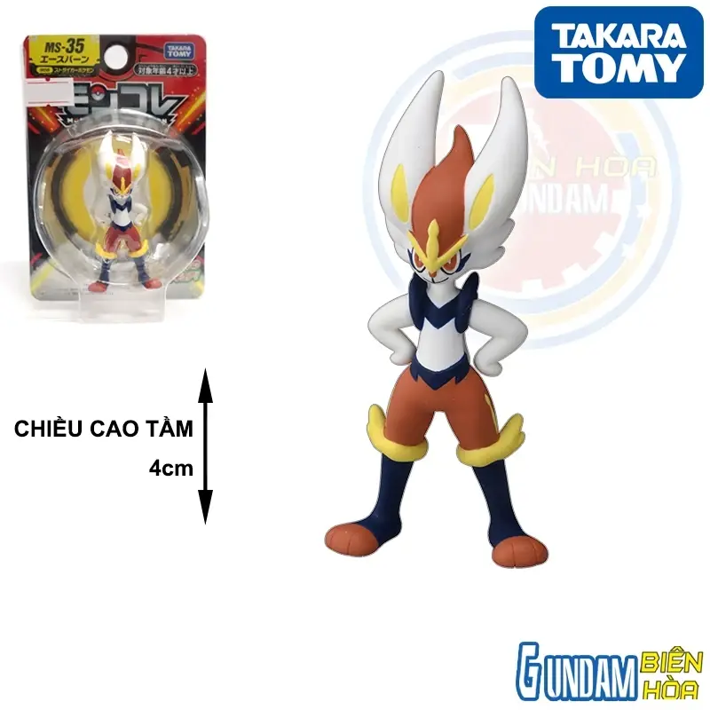 Mô hình Moncolle Pokemon MS-35 Aceburn