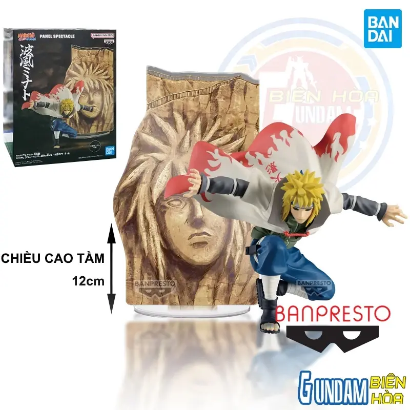 Mô hình Figure Banpresto NARUTO SHIPPUDEN PANEL SPECTACLE MINATO