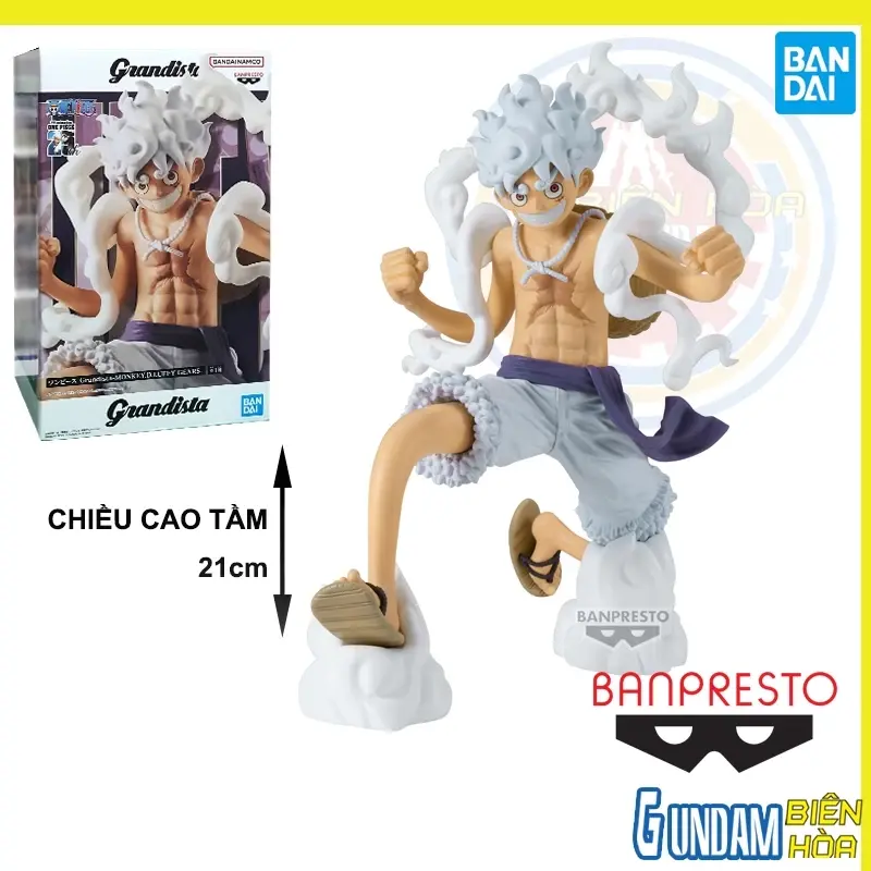 Mô hình Figure Banpresto ONE PIECE GRANDISTA MONKEY.D.LUFFY GEAR5