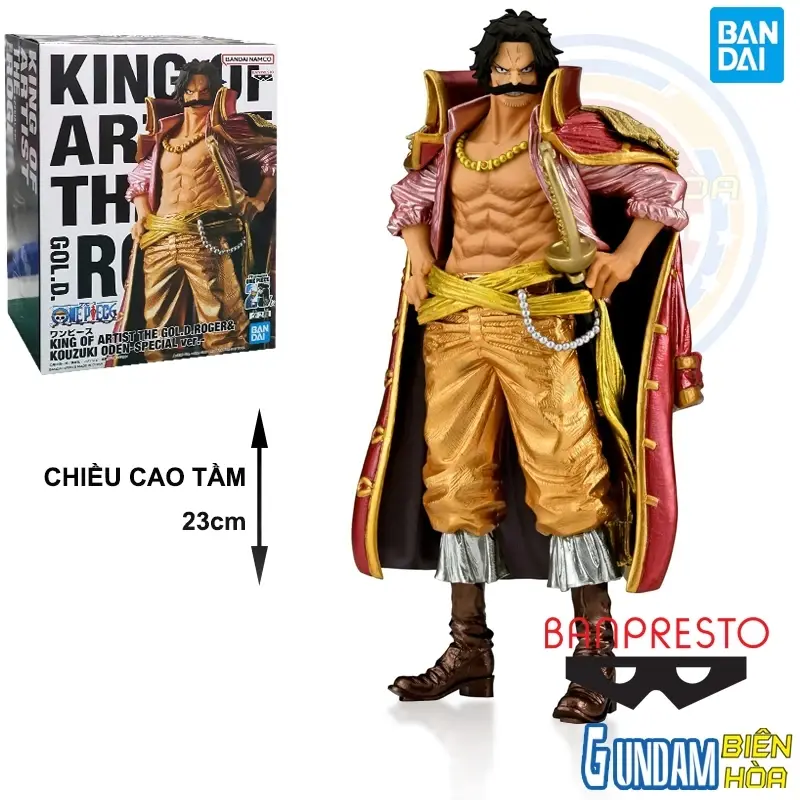 Mô hình figure banpresto ONE PIECE KING OF ARTIST THE GOL.D.ROGER＆KOUZUKI ODEN-SPECIAL VER.-(A:GOL.D.ROGER)
