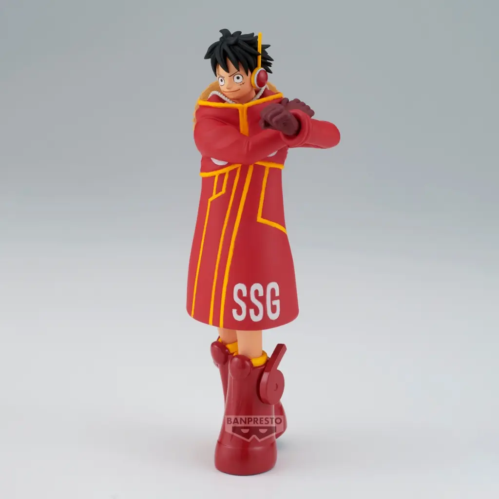 Mô hình Figure Banpresto ONE PIECE THE SHUKKO-MONKEY.D.LUFFY-VER.EGGHEAD