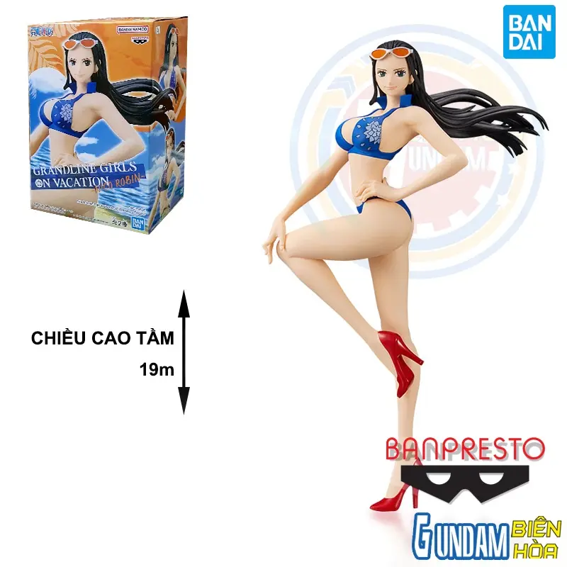 Mô hình Figure Banpresto ONE PIECE GRANDLINE GIRLS ON VACATION-NICO ROBIN-(VER.A)