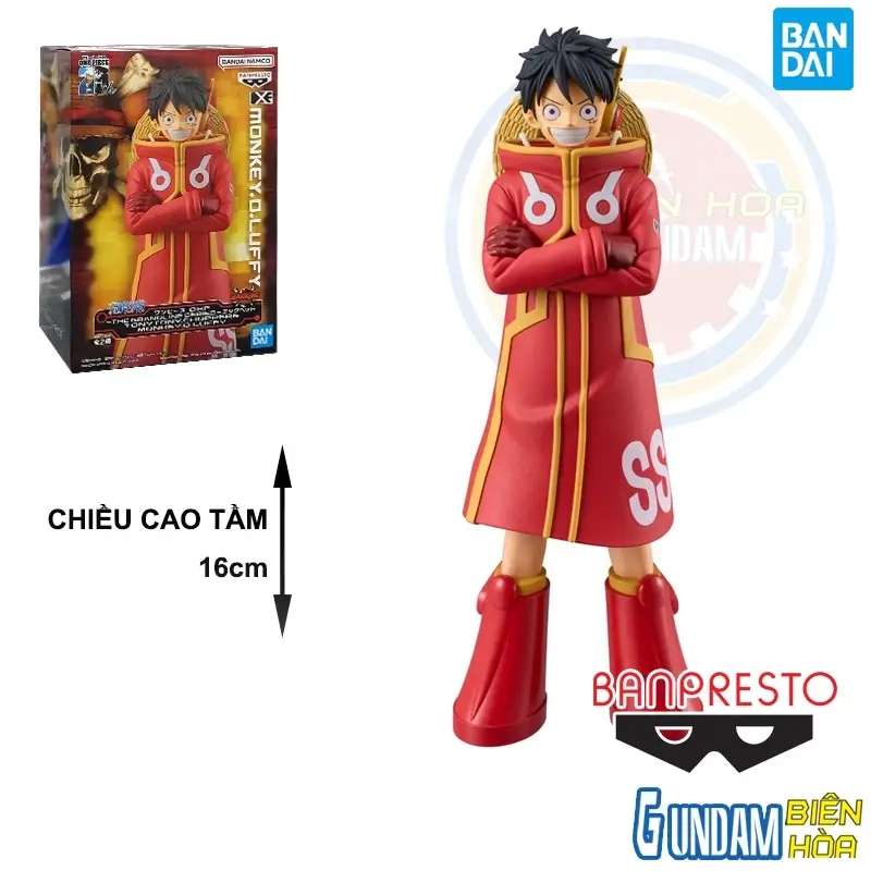 Mô hình Figure Banpresto ONE PIECE DXF THE GRANDLINE SERIES EGGHEAD MONKEY.D.LUFFY