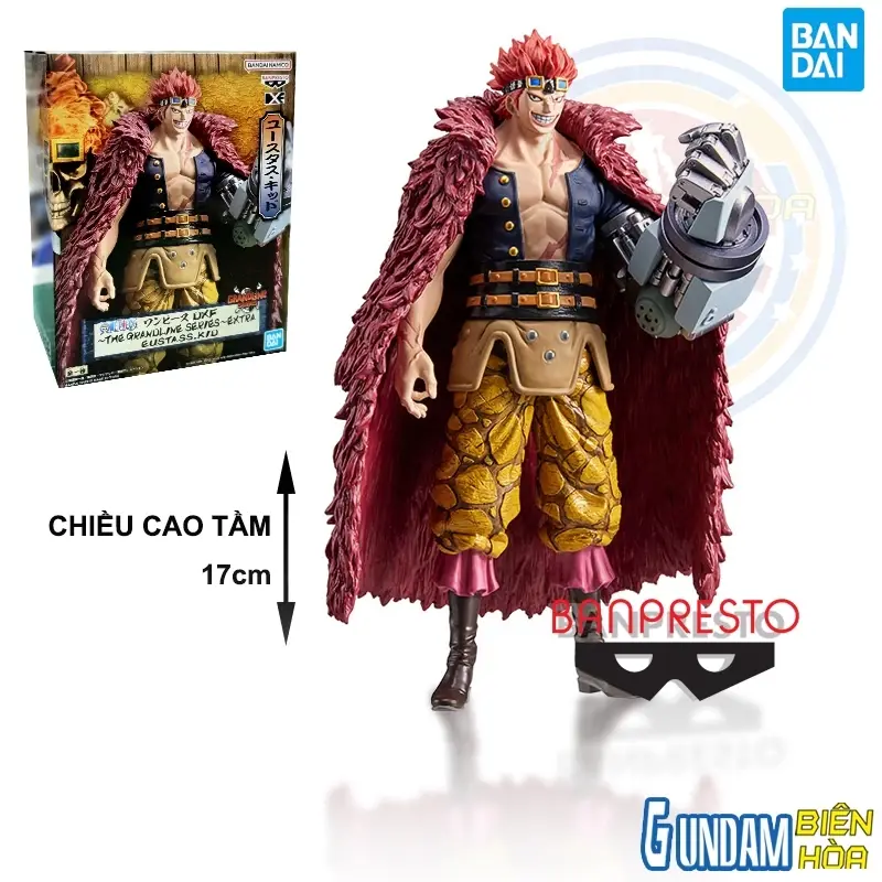 Mô hình Figure Banpresto ONE PIECE DXF～THE GRANDLINE SERIES～EXTRA EUSTASS KID