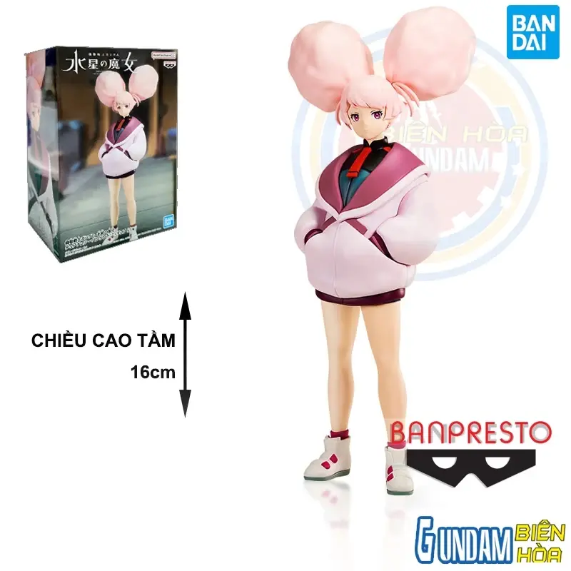Mô hình Figure Banpresto MOBILE SUIT GUNDAM THE WITCH FROM MERCURY CHUATURY PANLUNCH
