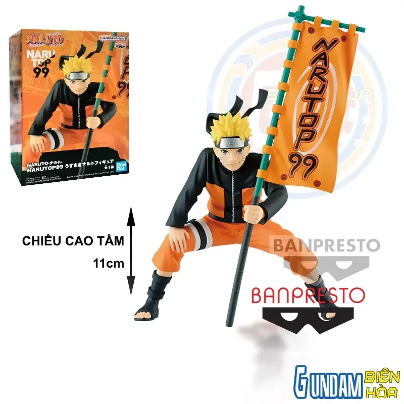 Mô hình Figure Banpresto NARUTO NARUTOP99 UZUMAKI NARUTO FIGURE