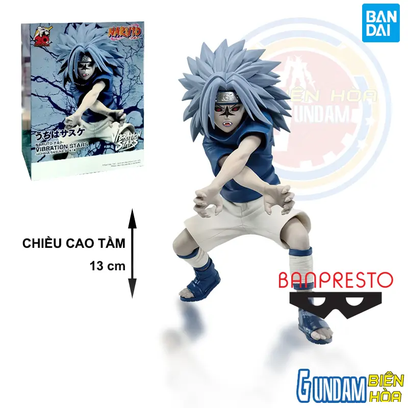 Mô hình Figure Banpresto NARUTO VIBRATION STARS-UCHIHA SASUKE- II