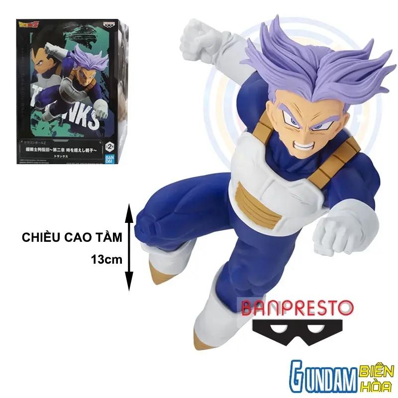 Mô hình Figure Banpresto DRAGON BALL Z CHOSENSHIRETSUDENⅢ TRUNKS