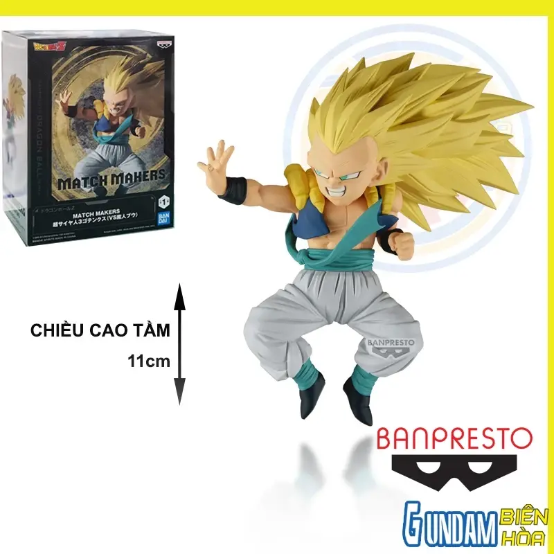 Mô hình Figure Banpresto DRAGON BALL Z MATCH MAKERS SUPER SAIYAN 3 GOTENKS
