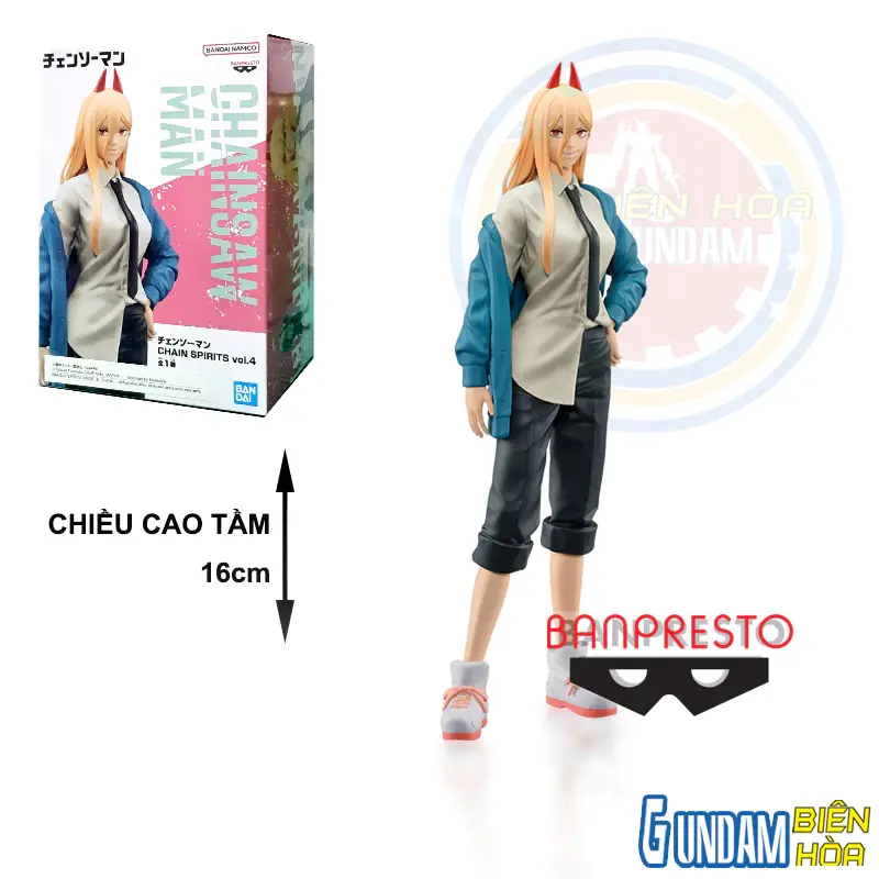 Mô hình Figure Banpresto CHAINSAW MAN CHAIN SPIRITS VOL.4 Power