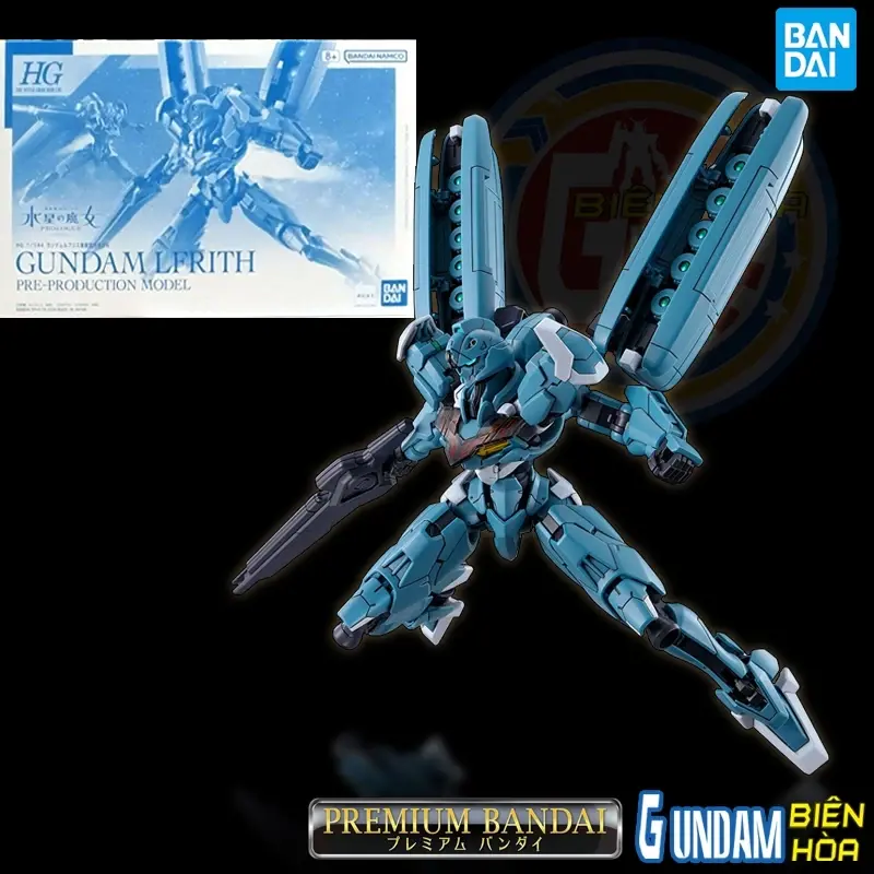 Mô hình lắp ráp P-BANDAI HG GUNDAM LFRITH PRE-PRODUCTION MODEL
