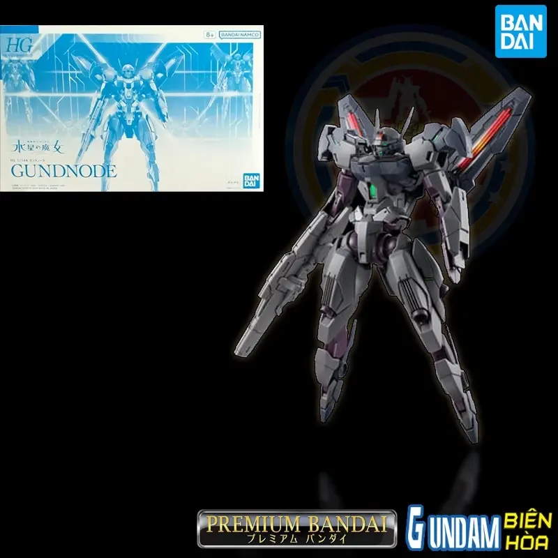 Mô hình lắp ráp p-bandai HG Gundam GUNDNODE