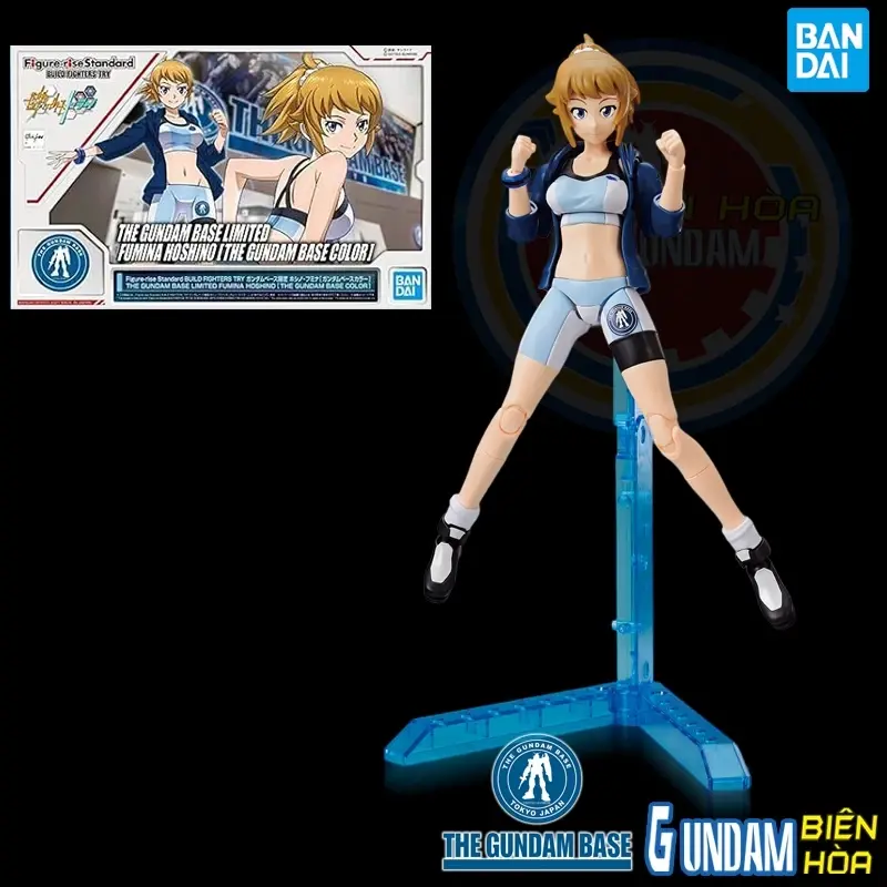 Mô hình lắp ráp P-bandai HG GUNDAM FUMINA HOSHINO (the Gundam Base color)