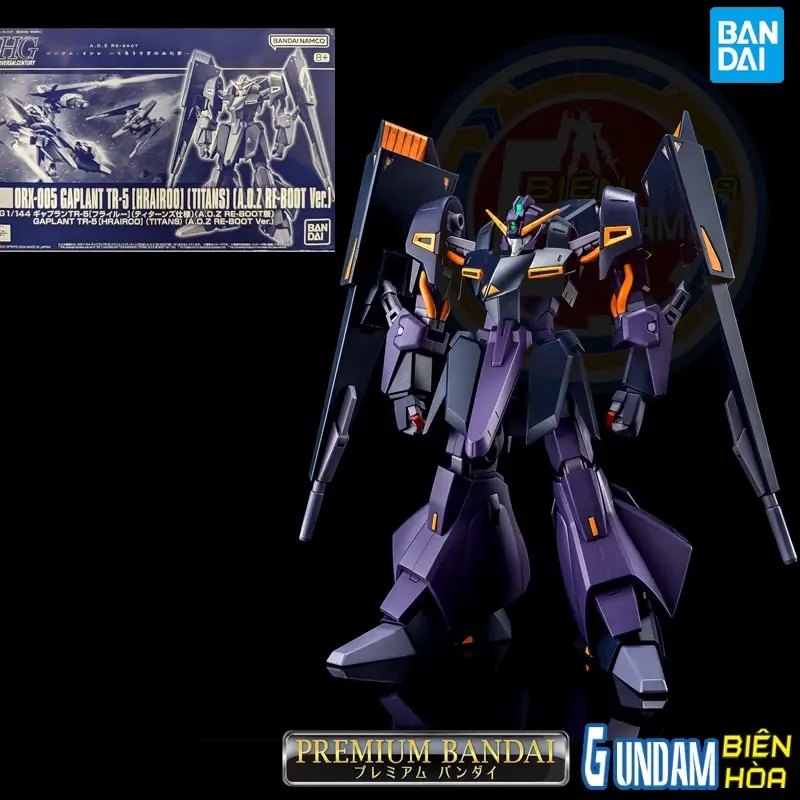 Mô hình lắp ráp p-bandai HG 1/144 GAPLANT TR-5 [HRAIROO] TITANS A.O.Z RE-BOOT ver