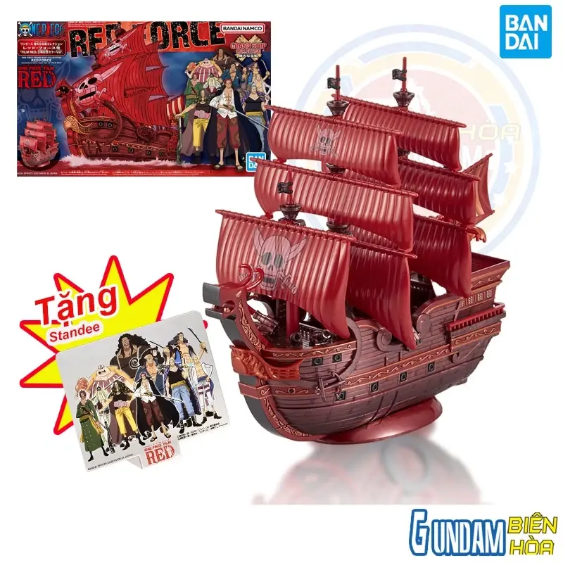 Mô hình lắp ráp ONE PIECE GRAND SHIP COLLECTION RED FORCE Commemorative color Ver. of “FILM RED"