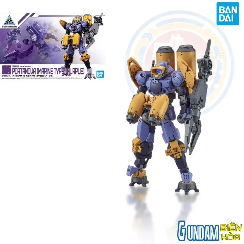 Mô hình lắm ráp 30MM PORTANOVA MARINE TYPE [PURPLE]