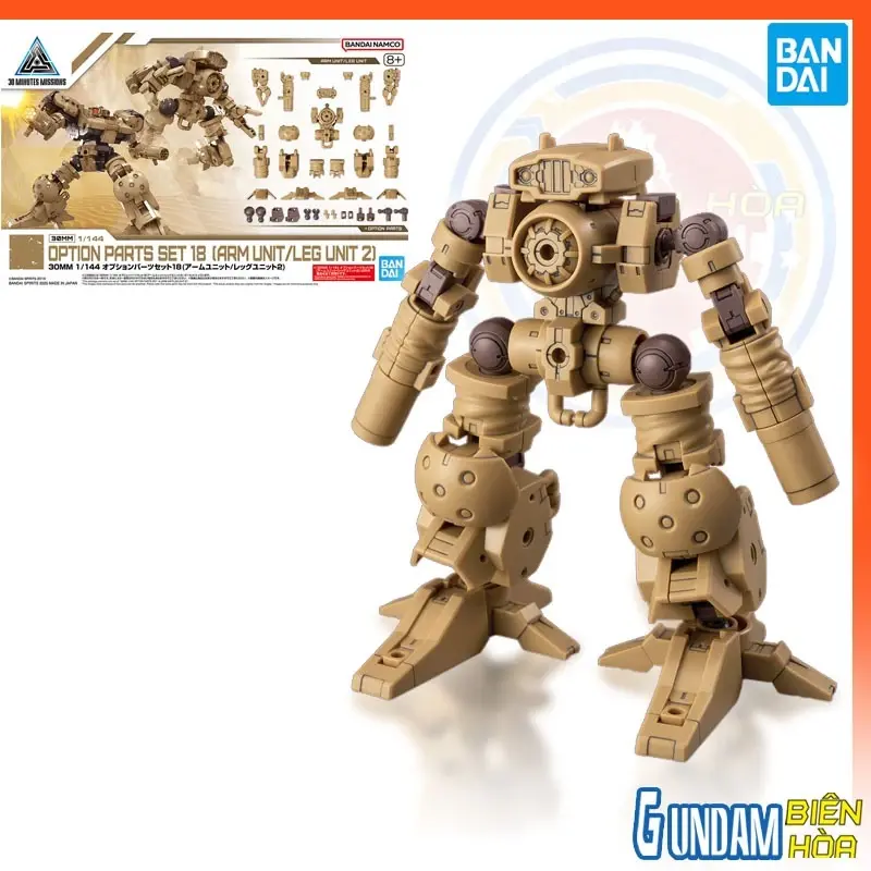 Bộ lắp ráp phụ kiện 30MM 1/144 OPTION PARTS SET 18 (ARM UNIT/LEG UNIT 2)