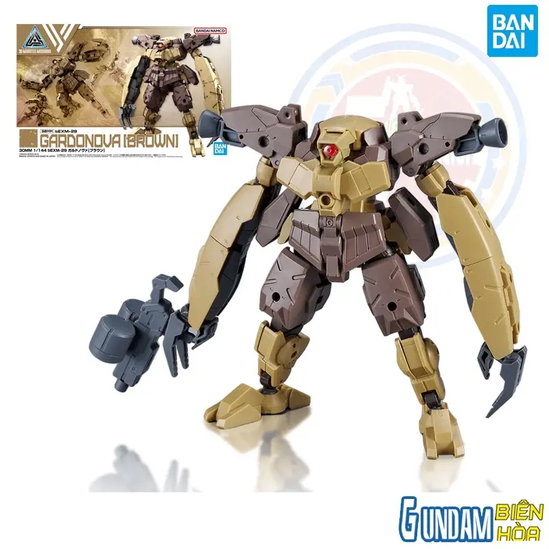 Mô hình lắm ráp 30MM Gardonova [Brown]