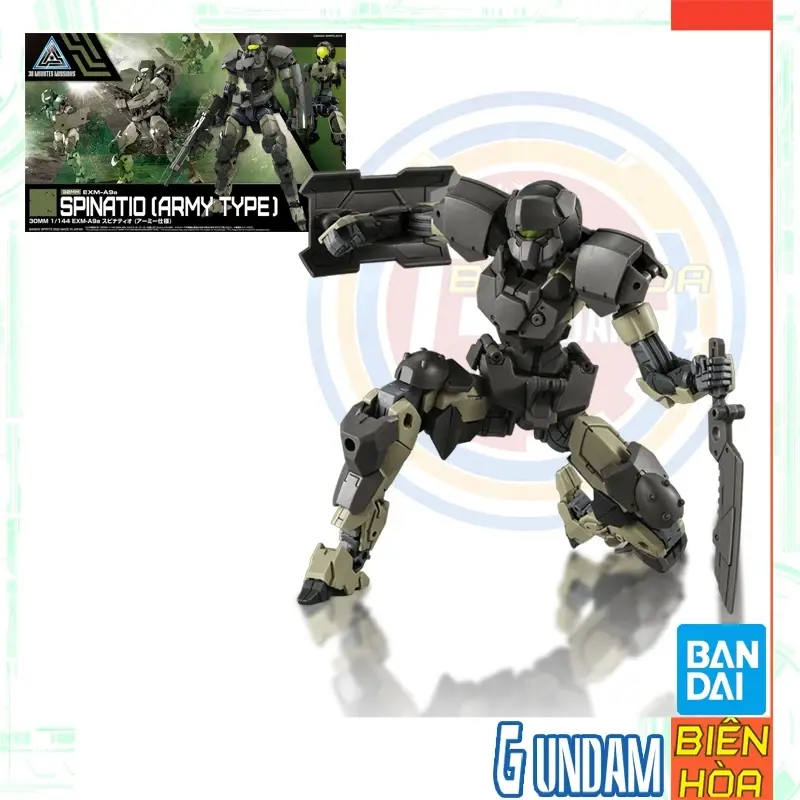 Mô hình lắm ráp 30MM SPINATIO (ARMY TYPE)