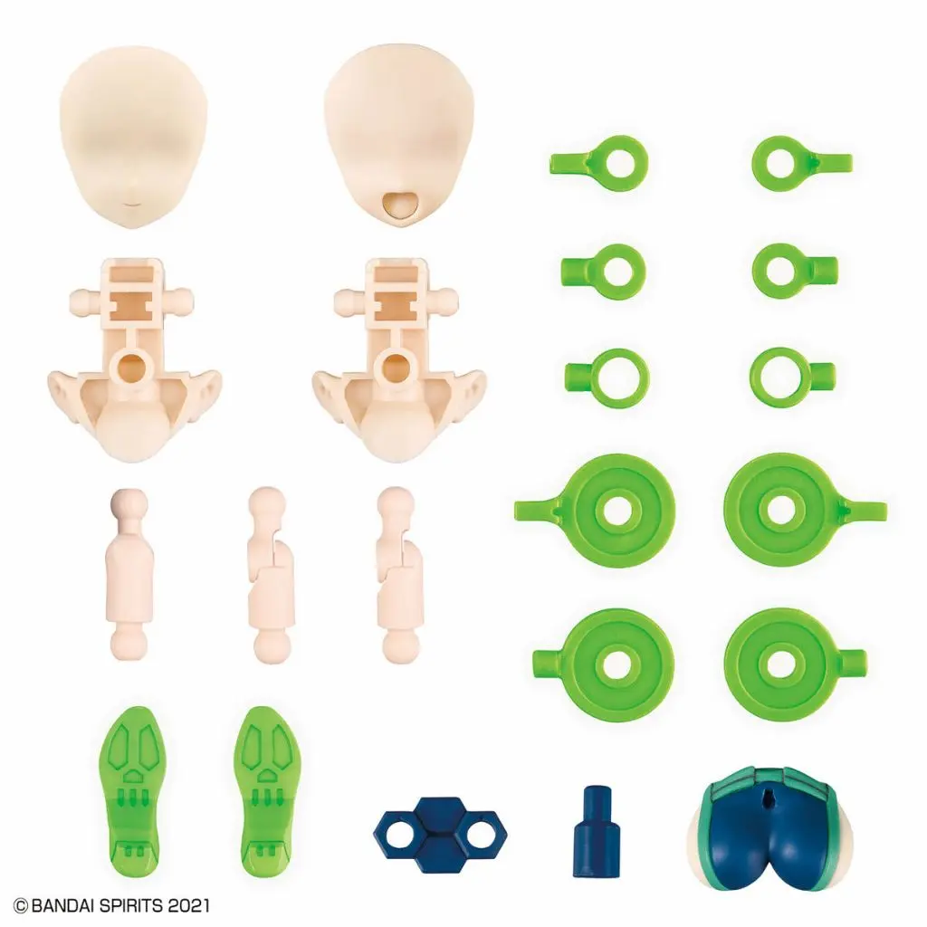 Bộ lắp ráp phụ kiện mô hình 30MS OPTION PARTS SET 14 (SPOTTER COSTUME) [COLOR B]