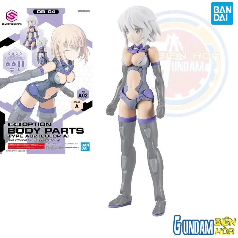 Bộ lắp ráp phụ kiện 30MS OPTION BODY PARTS TYPE A02 [COLOR A]