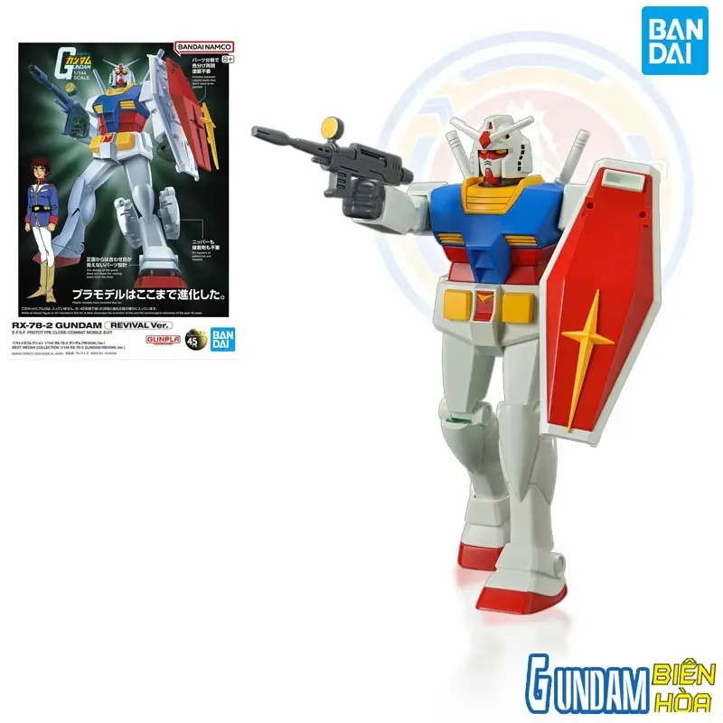 Mô hình lắp ráp BEST MECHA COLLECTION 1/144 RX-78-2 GUNDAM (REVIVAL Ver.)