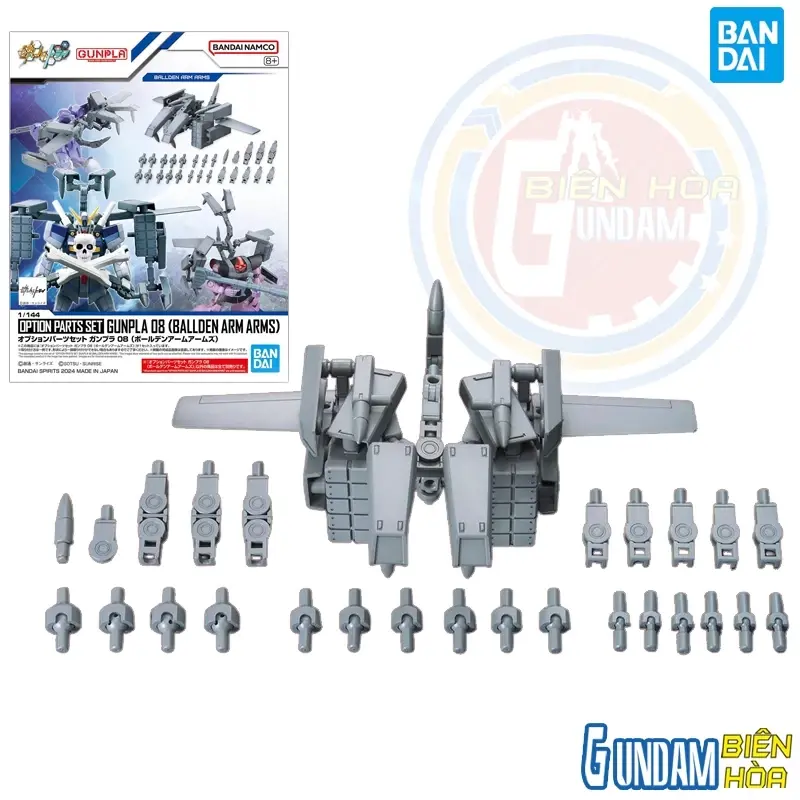 Bộ phụ kiện lắp ráp OPTION PARTS SET GUNPLA 08 (BALLDEN ARM ARMS)