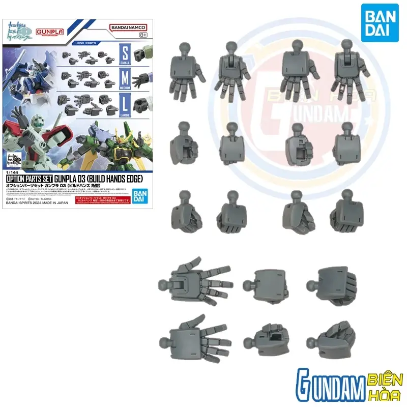 Bộ phụ kiện lắp ráp OPTION PARTS SET GUNPLA 03 (BUILD HANDS EDGE)