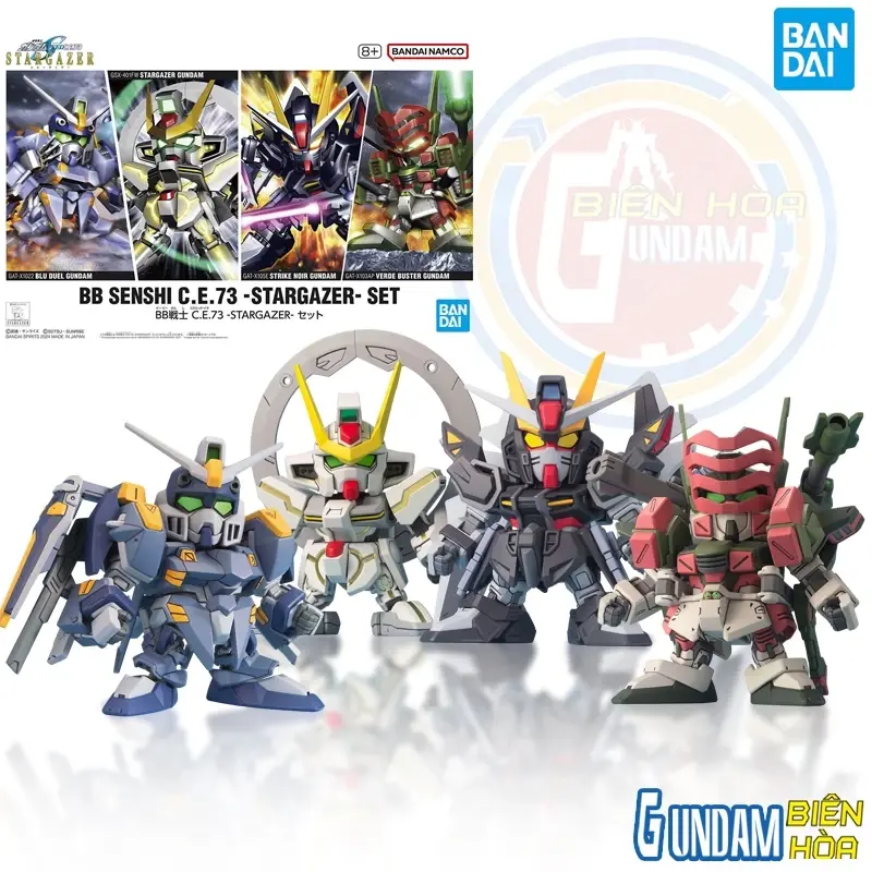 Mô hình lắp ráp SD BB SENSHI C.E.73 -STARGAZER- SET