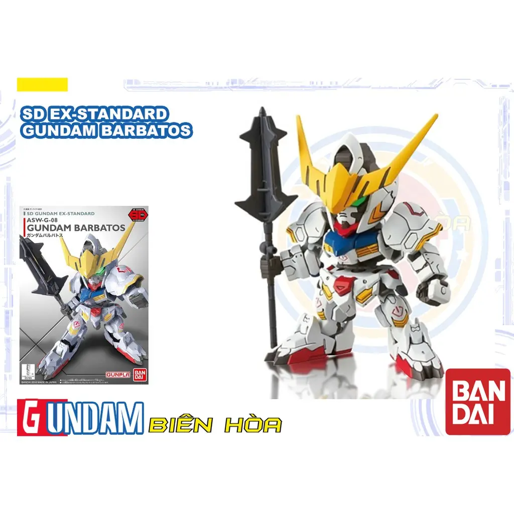 Mô hình lắp ráp SD EX GUNDAM BARBATOS
