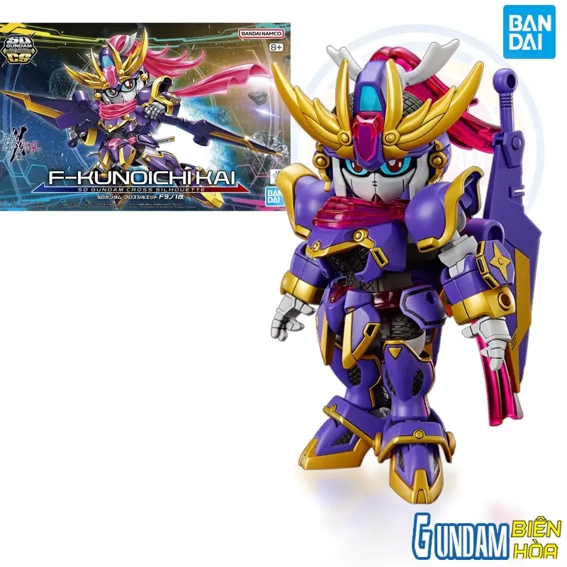 Mô hình lắp ráp SD GUNDAM CROSS SILHOUETTE F-KUNOICHI KAI