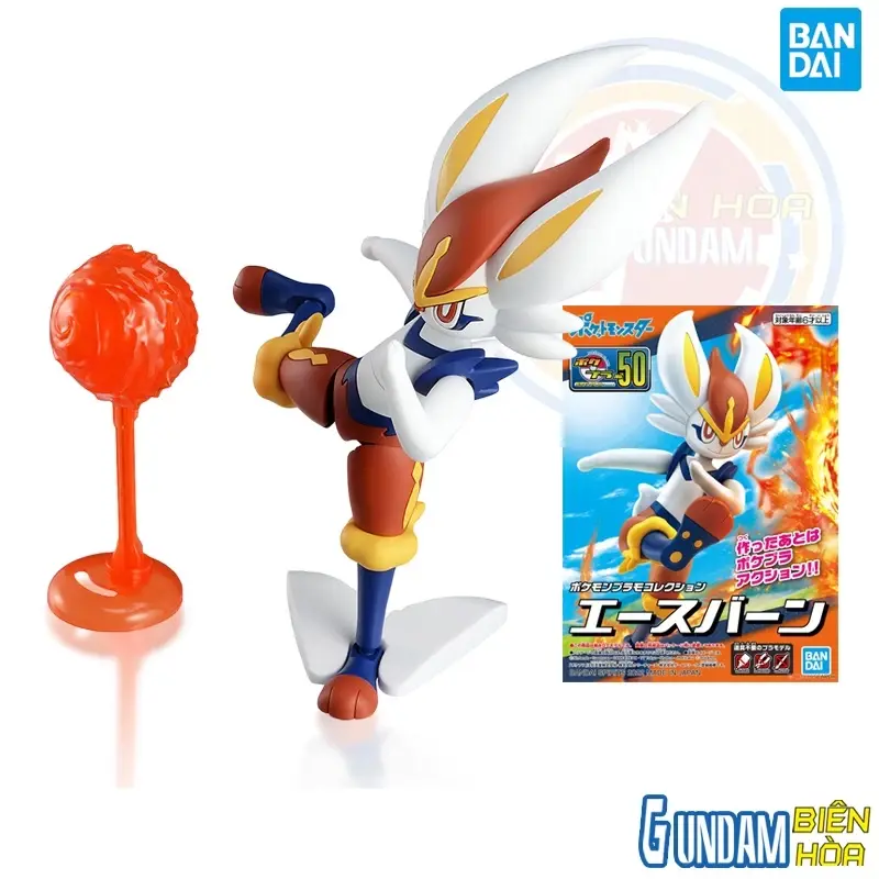 Mô hình lắp ráp PokePla Collection 50 Cinderace