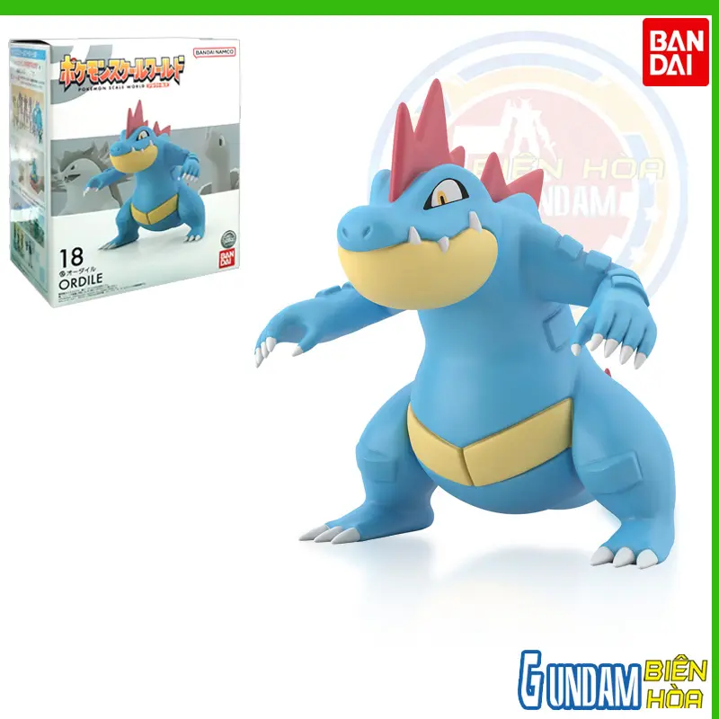 Mô hình POKÉMON SCALE WORLD JOHTO REGION FERALIGATR