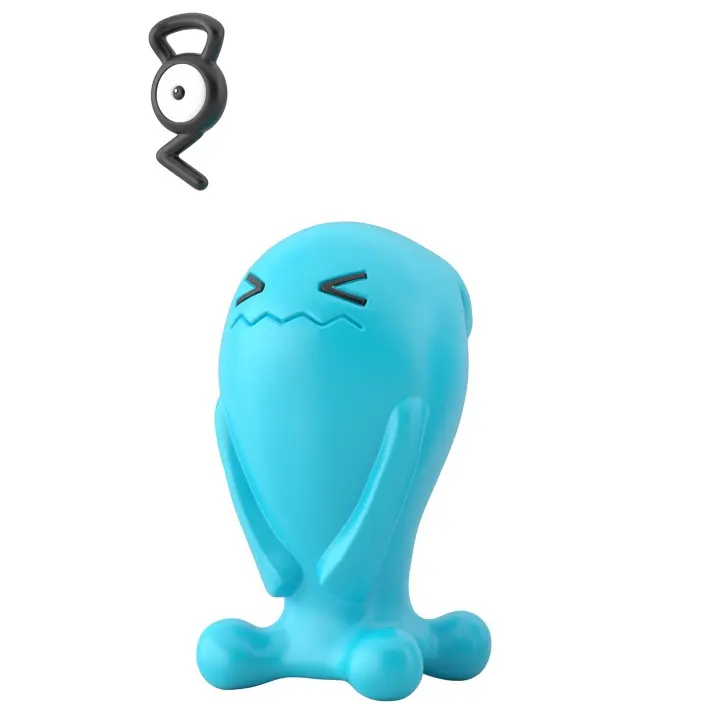 Mô hình POKÉMON SCALE WORLD JOHTO REGION UNOWN (G) & WOBBUFFET (FEMALE)