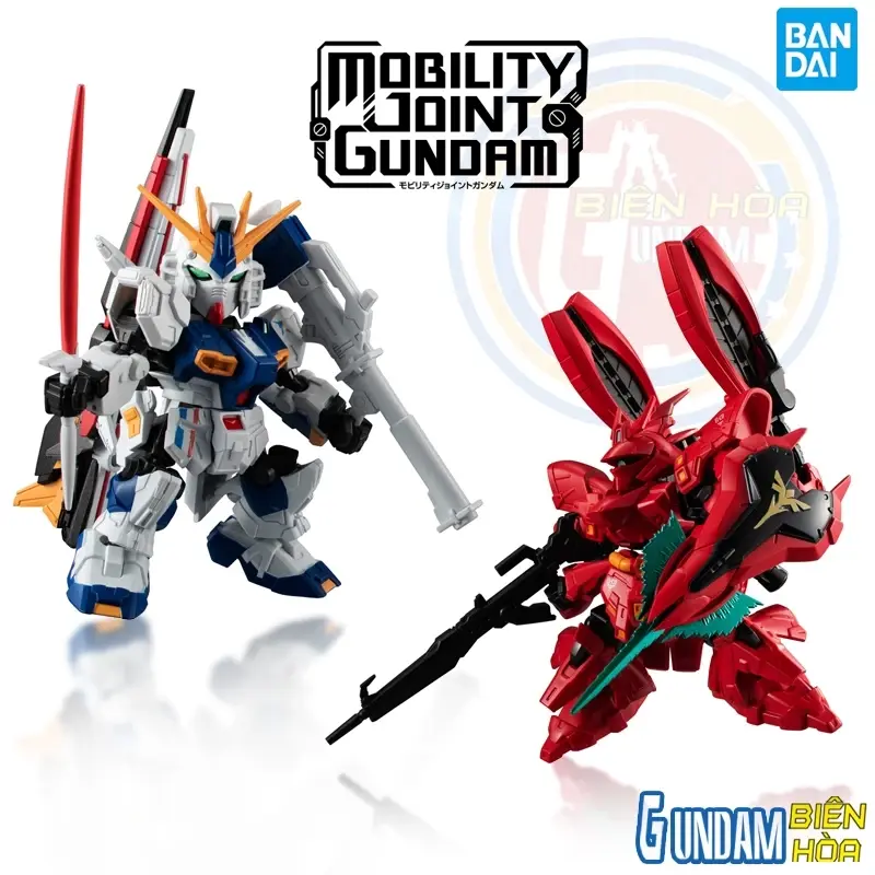 Mô hình lắp ráp MOBILITY JOINT GUNDAM RX-93ff νGUNDAM & MSN-04FF SAZABI SET