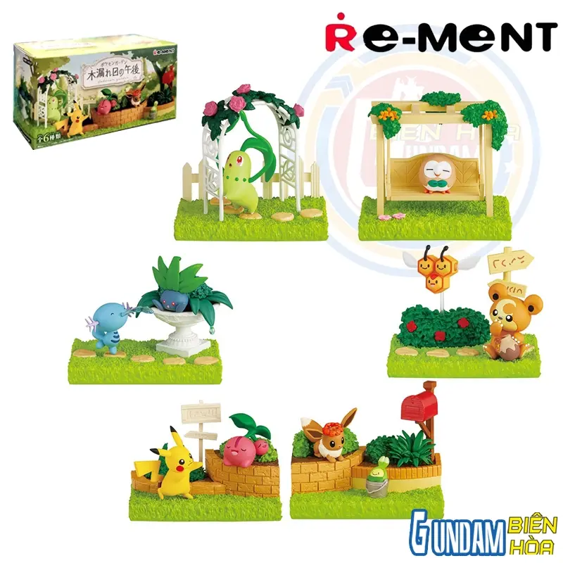 Mô hình Blindbox Re-ment POKEMON Garden ( mẫu ngẫu nhiên)