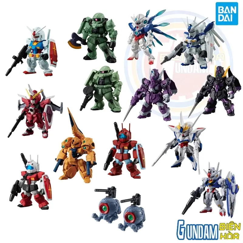 Mô hình gundam FW GUNDAM CONVERGE ♯26 và CONVERGE 10TH ANNIVERSARY MEMORIAL SELECTION 03