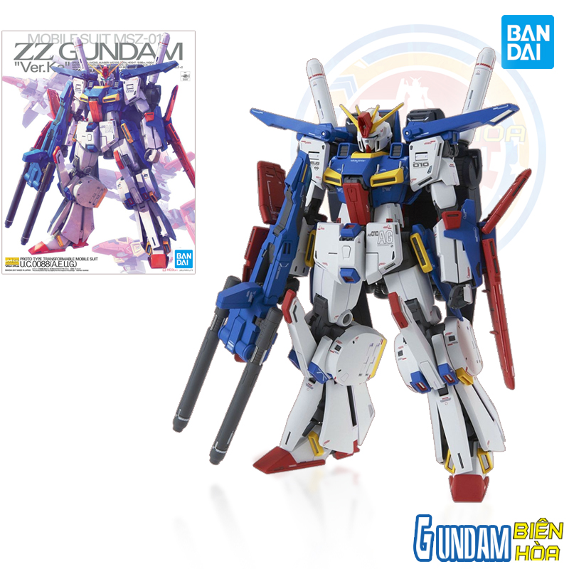 Mô hình lắp ráp MG 1/100 ZZ GUNDAM Ver.Ka
