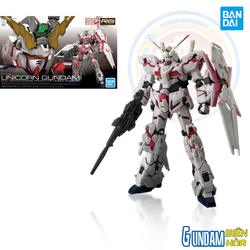 Mô hình lắp ráp RG 1/144 UNICORN GUNDAM