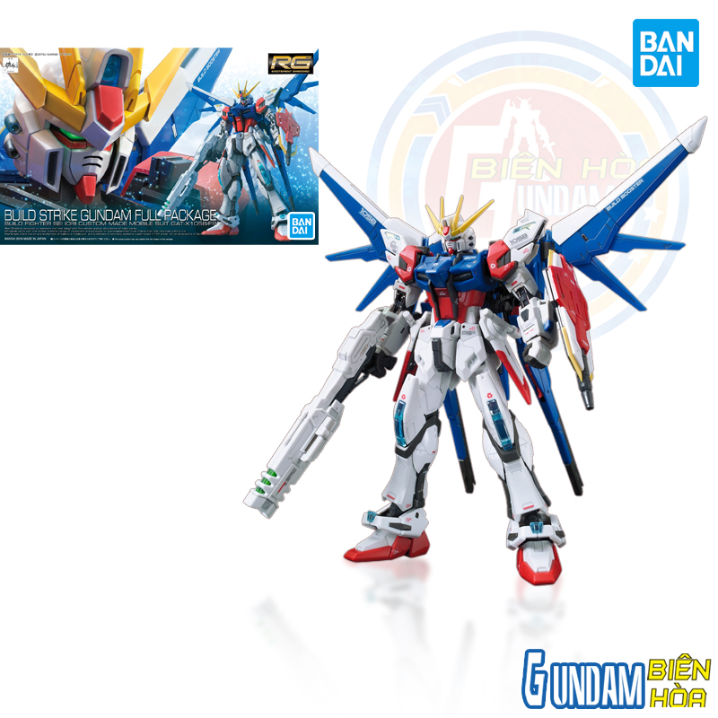 Mô hình lắp ráp RG 1/144 BUILD STRIKE GUNDAM FULL PACKAGE