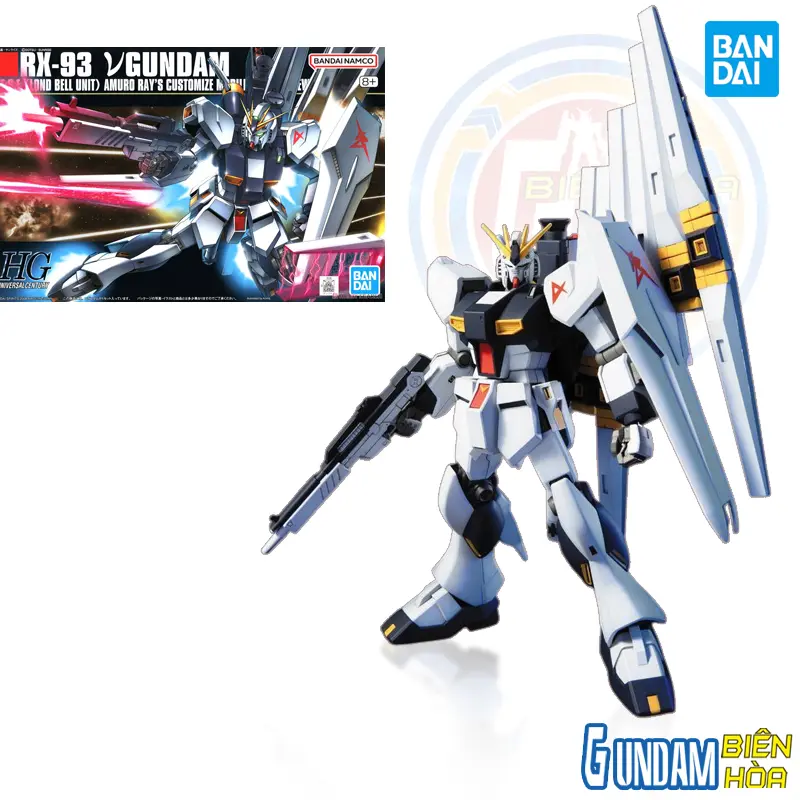 Mô hình lắp ráp 1/144 HGUC NU GUNDAM