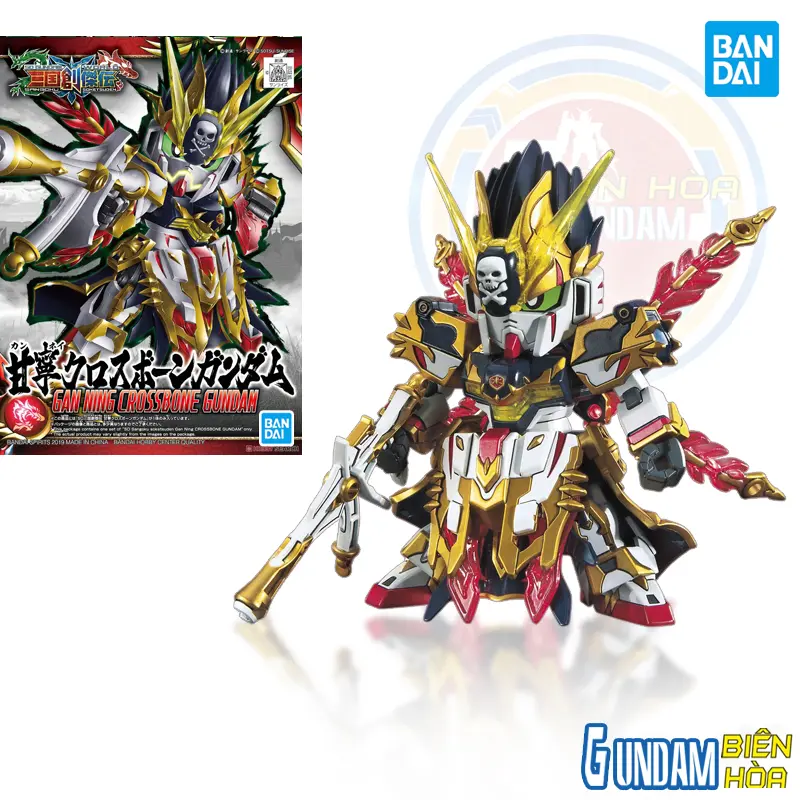 Mô hình lắp ráp SD SS Gan Ning Crossbone Gundam