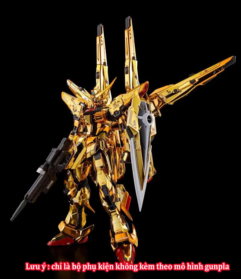 Mô hình lắp ráp phụ kiện RG 1/144 SHIRANUI unit for AKATSUKI GUNDAM & CONNECTING PARTS for HG ZEUS SILHOUETTE