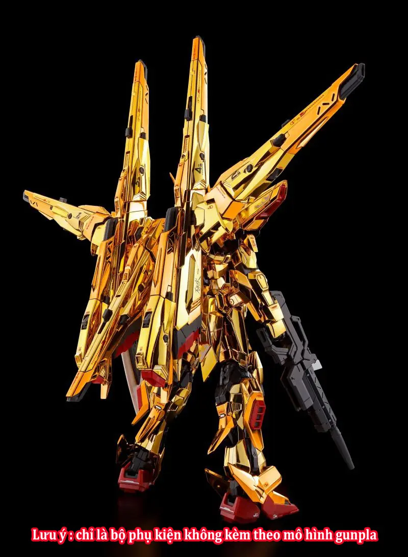 Mô hình lắp ráp phụ kiện RG 1/144 SHIRANUI unit for AKATSUKI GUNDAM & CONNECTING PARTS for HG ZEUS SILHOUETTE